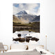 Mountains And Lake At Lake District, Cumbria, England Wall Mural