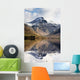 Mountains And Lake, Lake District, Cumbria, England, United Kingdom Wall Mural