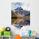 Mountains And Lake, Lake District, Cumbria, England, United Kingdom Wall Mural
