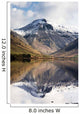 Mountains And Lake, Lake District, Cumbria, England, United Kingdom Wall Mural