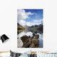 Mountains And Lake, Lake District, Cumbria, England Wall Mural