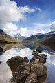 Mountains And Lake, Lake District, Cumbria, England Wall Mural