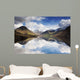 Mountains And Lake, Lake District, Cumbria, England, United Kingdom Wall Mural