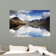 Mountains And Lake, Lake District, Cumbria, England, United Kingdom Wall Mural