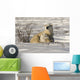 Polar Bear With Cub, Watchee, Churchill, Canada Wall Mural