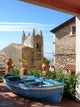 Village Castelmola Sicily Wall Mural