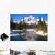 Mount Kidd, Banff National Park, Alberta, British Columbia, Canada Wall Mural
