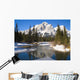 Mount Kidd, Banff National Park, Alberta, British Columbia, Canada Wall Mural