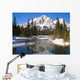 Mount Kidd, Banff National Park, Alberta, British Columbia, Canada Wall Mural