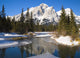 Mount Kidd, Banff National Park, Alberta, British Columbia, Canada Wall Mural