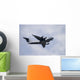 Airplane In The Sky Wall Mural
