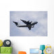 Airplane In The Sky Wall Mural