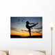 Gymnastics at Sunrise Wall Mural
