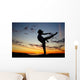 Gymnastics at Sunrise Wall Mural