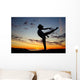 Gymnastics at Sunrise Wall Mural