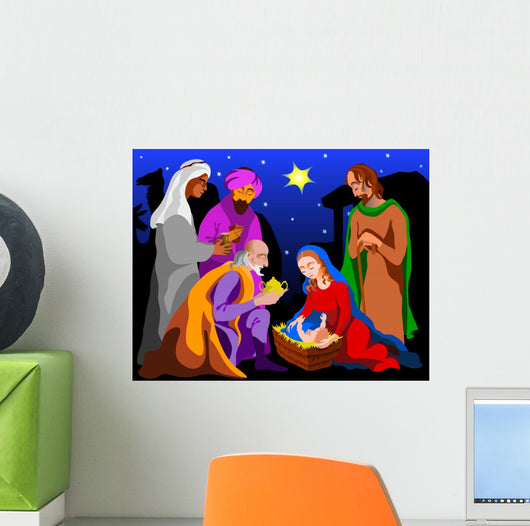 Holy Family Wall Mural
