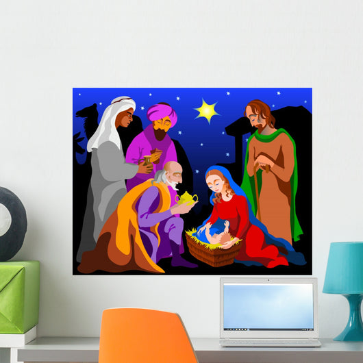 Holy Family Wall Mural