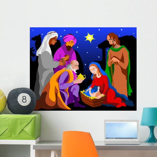 Holy Family Wall Mural