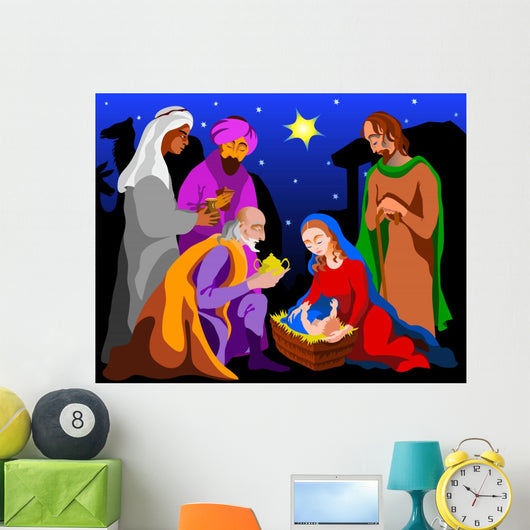 Holy Family Wall Mural