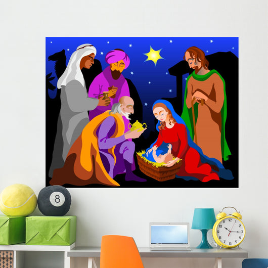 Holy Family Wall Mural
