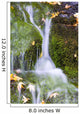 Crystal Springs Waterfall At Oregon Of America Wall Mural