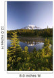 Lake And Mount Rainier Wall Mural