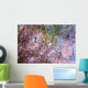Spring Blossoms Reflecting In Lake Wall Mural