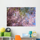 Spring Blossoms Reflecting In Lake Wall Mural