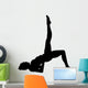 Exercise Silhouette Wall Decal