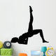 Exercise Silhouette Wall Decal