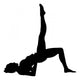 Exercise Silhouette Wall Decal