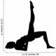 Exercise Silhouette Wall Decal