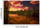 Sunset Over A Lake Wall Mural