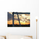 Soccer Field and Sunset Wall Decal Design 2