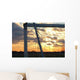 Soccer Field and Sunset Wall Mural