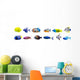 Various Tropical Fish Wall Decal Sticker Set