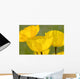 Yellow Poppies Wall Mural