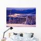 Winter Snow, Cascade Range, Oregon, Usa Wall Mural