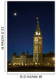 Peace Tower, Parliament Building, Ottawa, Ontario, Canada Wall Mural