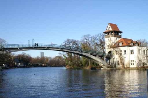 Bridge over Spree River Wall Decal