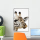 Portrait Of African Giraffe Wall Mural