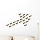 Ants Forming An Arrow Wall Decal