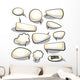 Speech and Thought Bubbles Wall Stickers