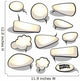 Speech and Thought Bubbles Wall Stickers