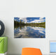 Reflection In Water, Kananaskis, Alberta Wall Mural
