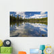 Reflection In Water, Kananaskis, Alberta Wall Mural