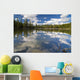 Reflection In Water, Kananaskis, Alberta Wall Mural