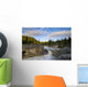 Waterfall, Elbow River, Kananaskis Country, Alberta Wall Mural