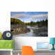 Waterfall, Elbow River, Kananaskis Country, Alberta Wall Mural