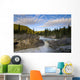 Waterfall, Elbow River, Kananaskis Country, Alberta Wall Mural